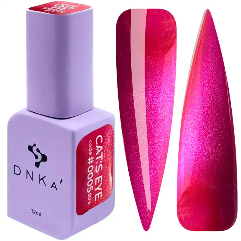 Geellakk DNKa Cat's Eye 80's - 0005, 7 ml