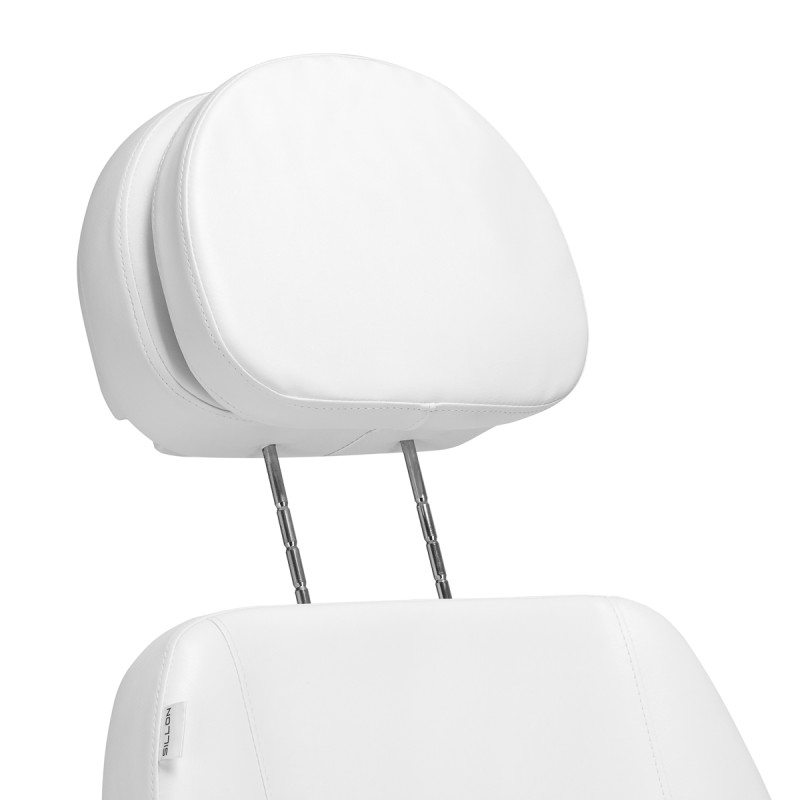 Electric cosmetic chair SILLON CLASSIC 3 motors with pedi cradle white