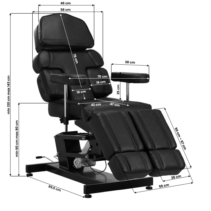 Pro Ink Tattoo chair 3710
