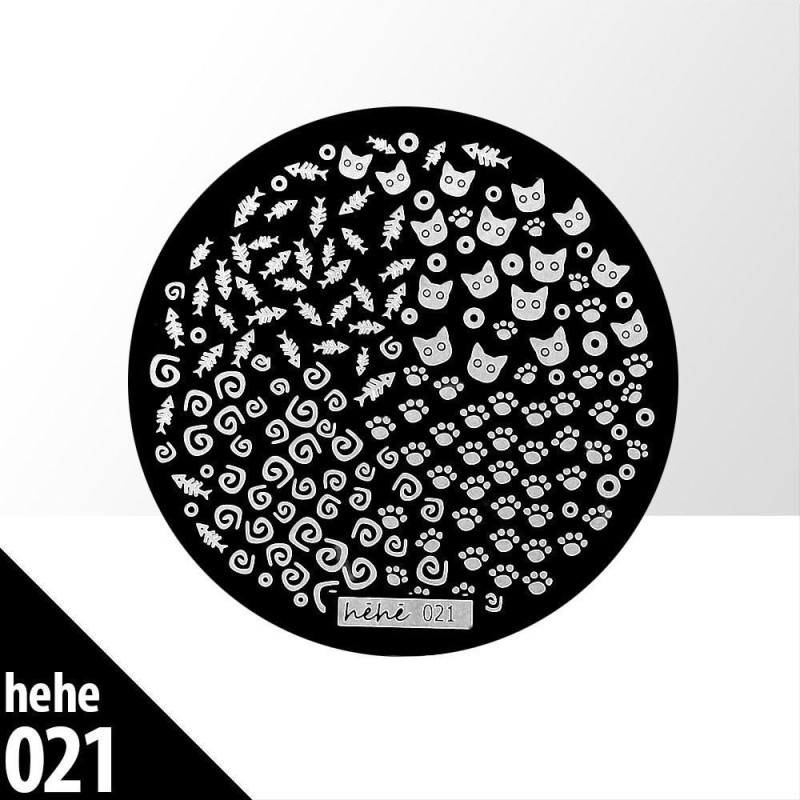 Stamping plate hehe 021