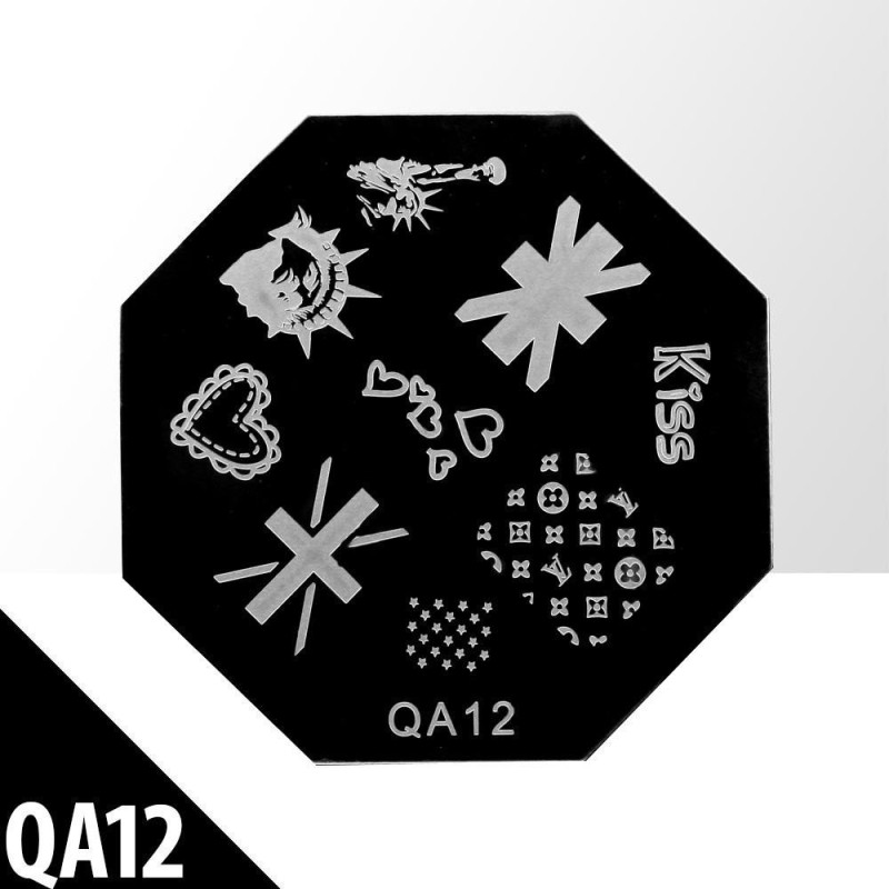 Пластина для стемпинга QA12