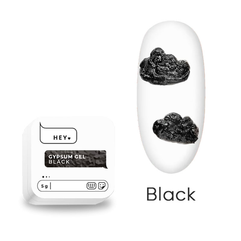 Gypsum gel Black HEYLOVE, 5 g