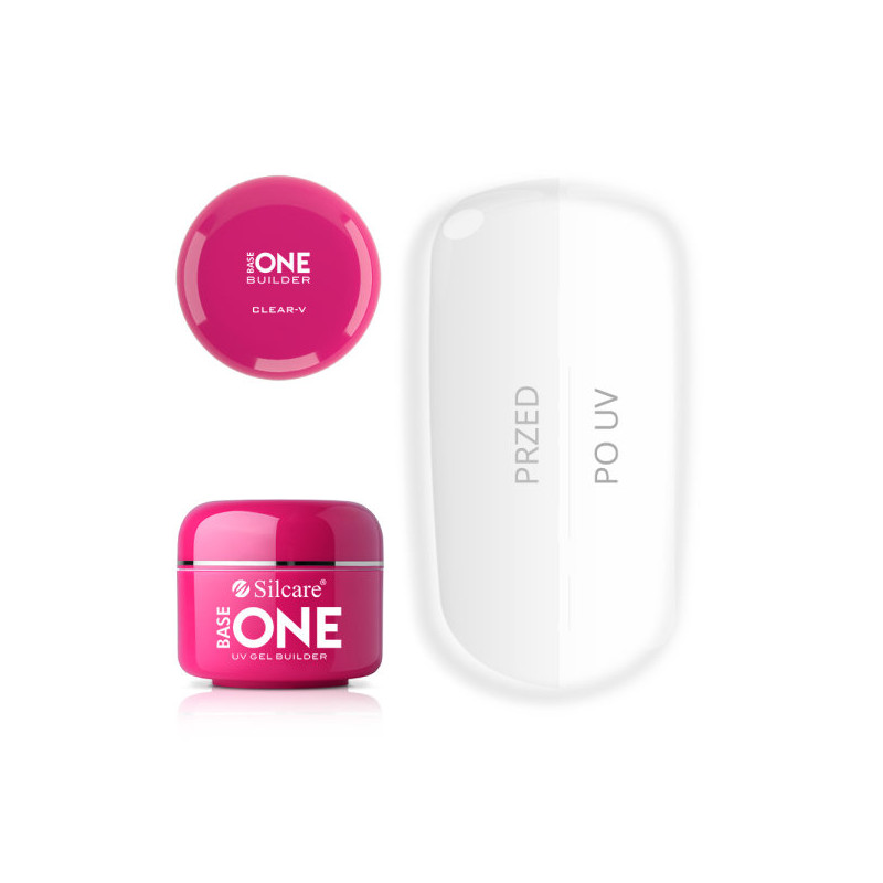 Base One Silcare Gel UV Clear V, 30 g