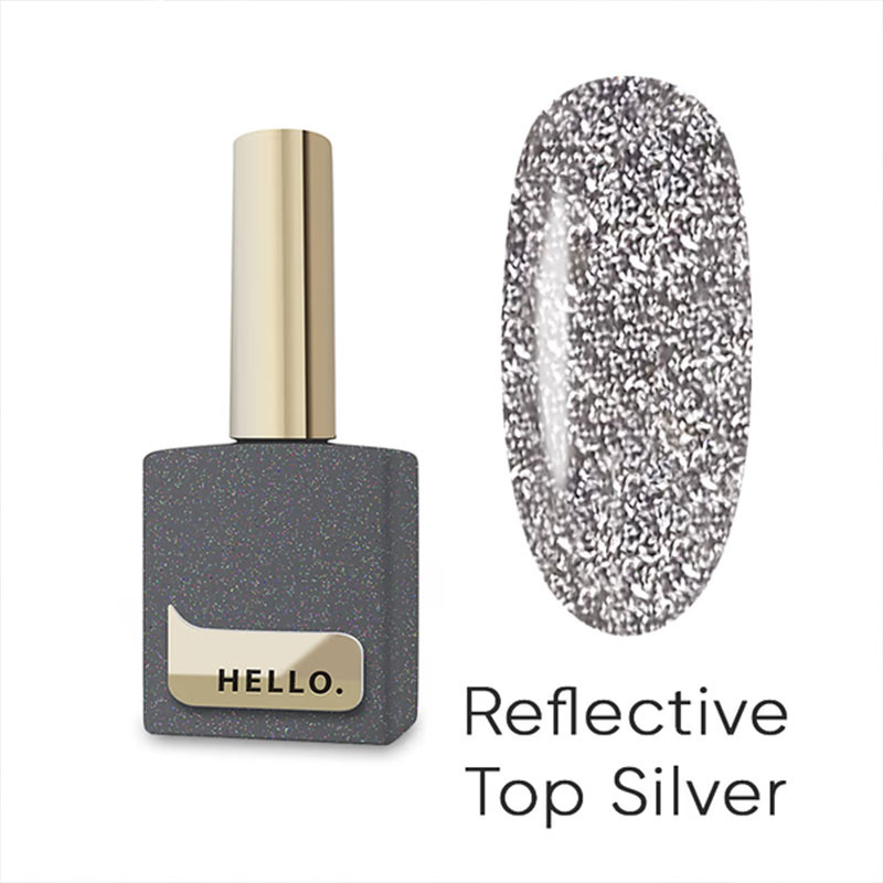 Reflective Top "Silver" HEYLOVE, 15 ml