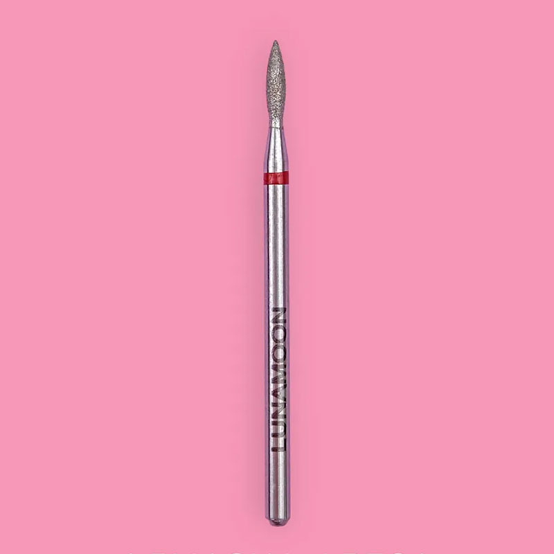 Teemantfrees «Short Flame» LUNAmoon, punane - 1,8 mm