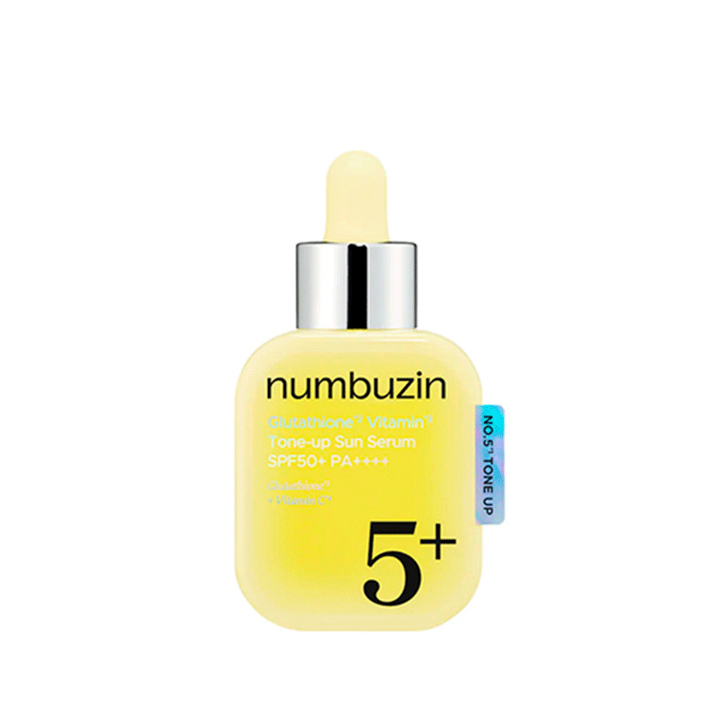 Kirkastava aurinkosuojaseerumi Numbuzin No.5+ Glutathione Vitamin Tone-up, 30 g