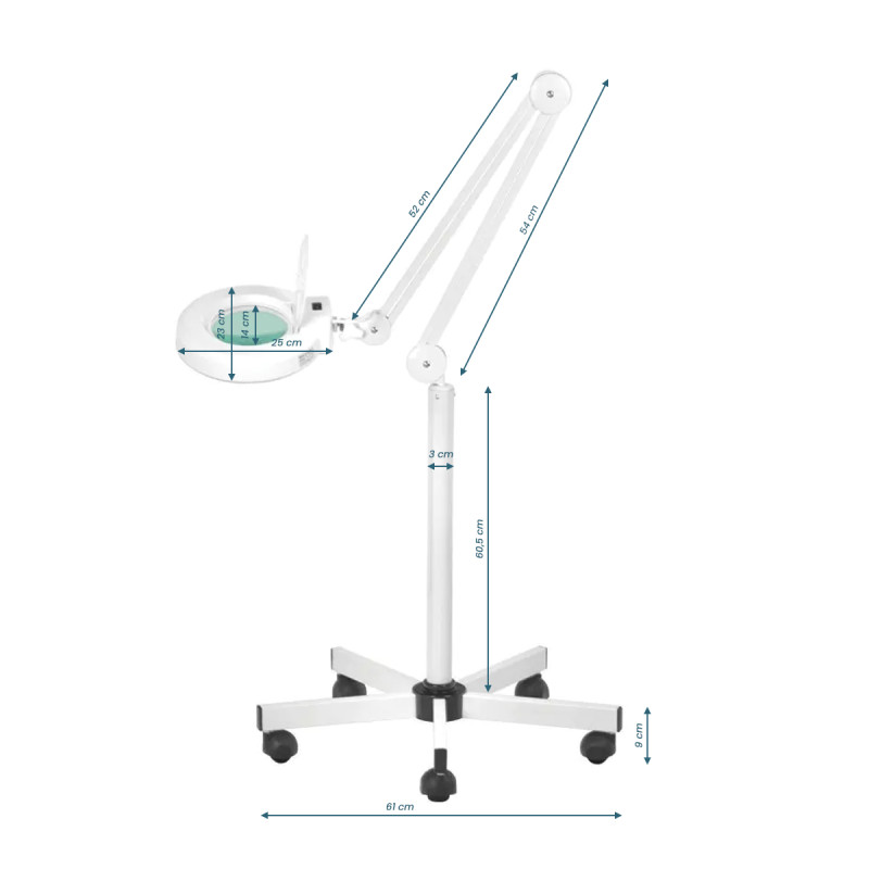 S5 LED magnifier lamp + tripod