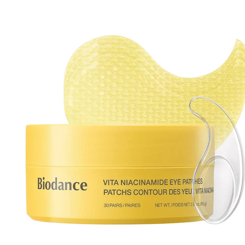 Eye Patches with Niacinamide – Biodance Vita Niacinamide 60 pcs, 85 g