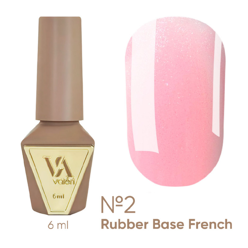 Rubber Base French Pro Valeri №02 - 6 ml