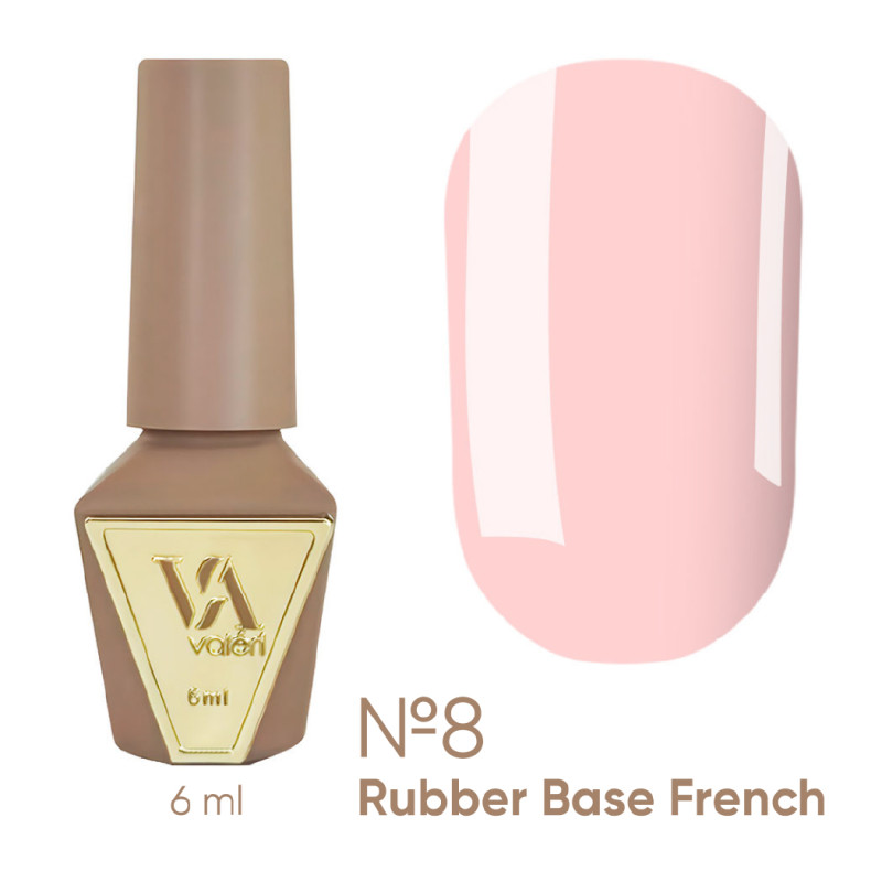 Rubber Base French Pro Valeri №08 - 6 ml