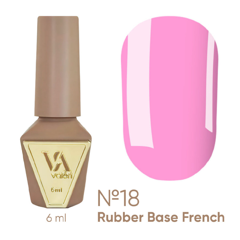 Rubber Base French Pro Valeri №18 - 6 ml