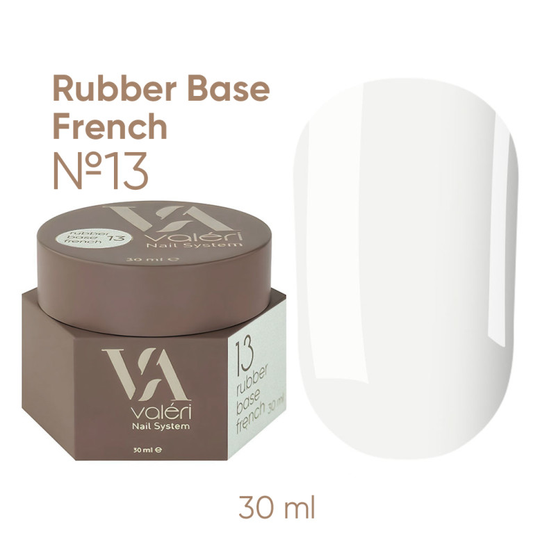 Rubber Base French Pro Valeri №13 - 30 ml