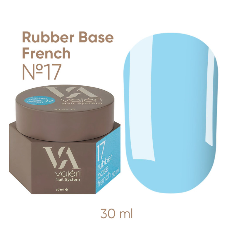 Rubber Base French Pro Valeri №17 - 30 ml
