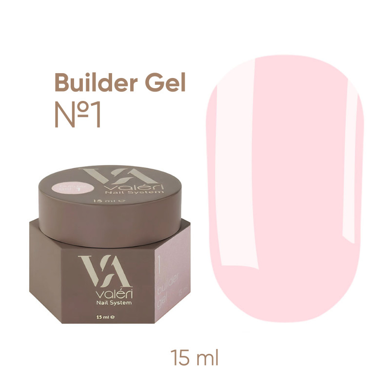 Builder Gel Pro Valeri №01 - 15 ml