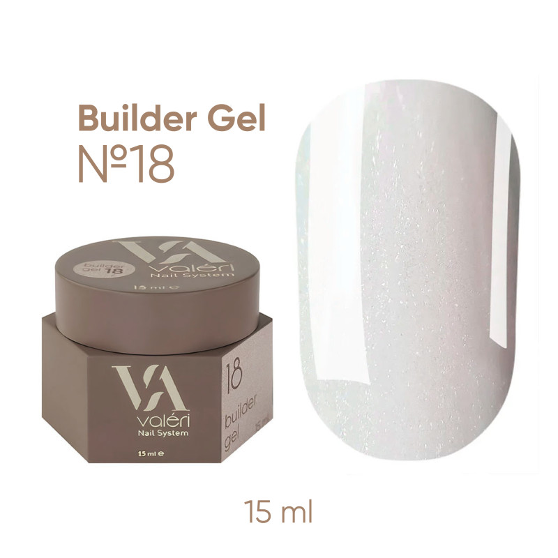 Builder Gel Pro Valeri №18 - 15 ml