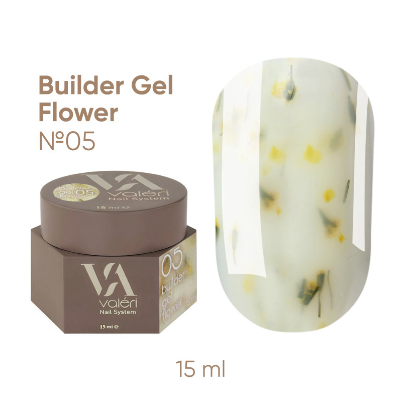 Builder Gel Flower Valeri №05 - 15 ml