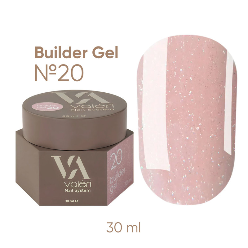 Builder Gel Pro Valeri №20 - 30 ml