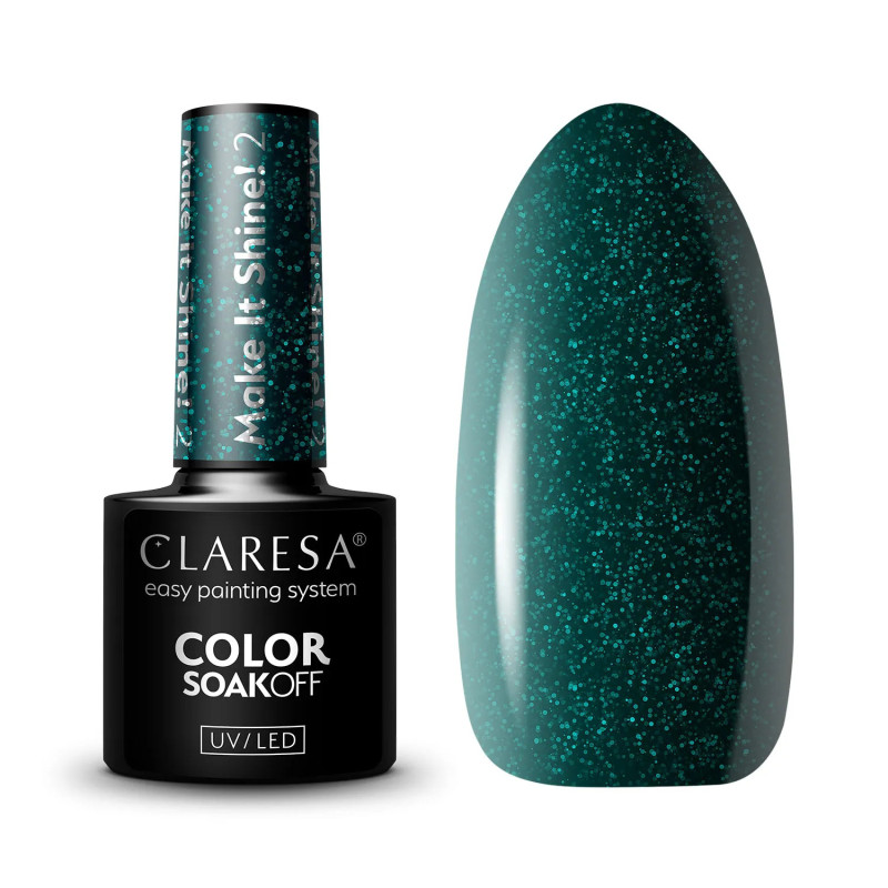 Гель-лак Make It Shine! 2 Claresa, 5 g