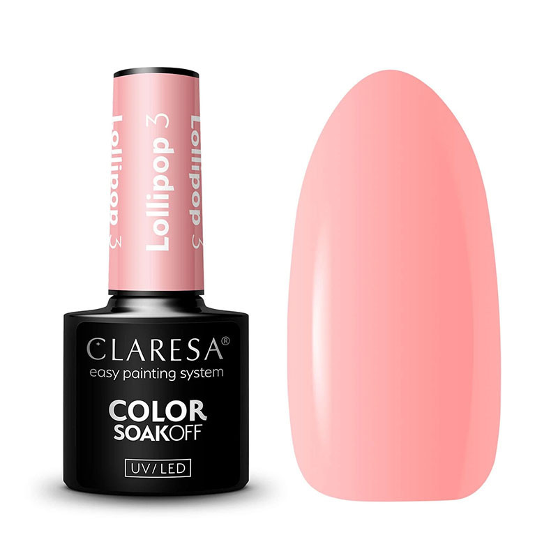 Geellakk Lollipop 3 Claresa, 5 g