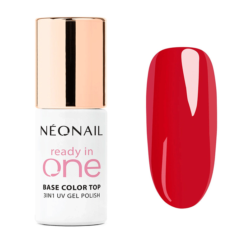Geellakk 3in1 NEONAIL One Classic Red 11, 7,2 ml