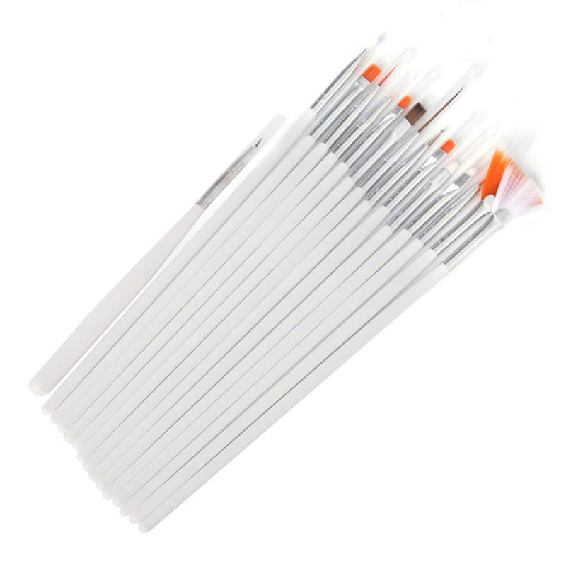 Maniküüri pintslite komplekt – 15 tk