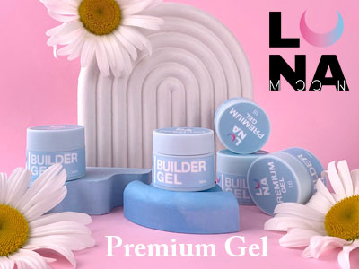 LunaMOON Premium — Builder Gel for Nail Extensions